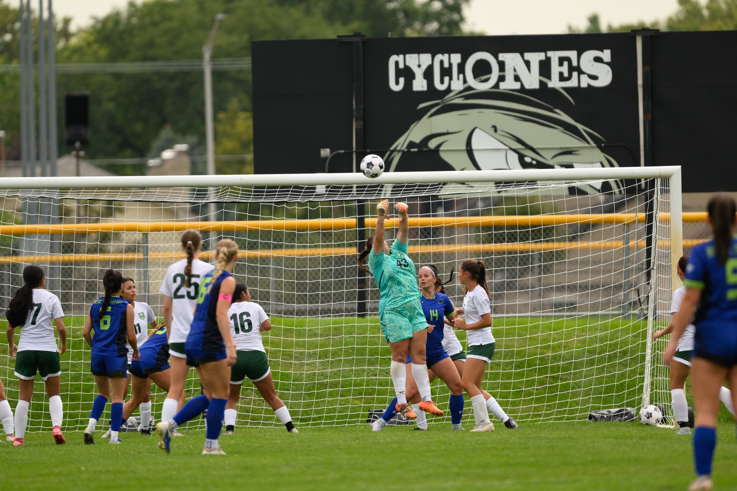 Cyclones shut out